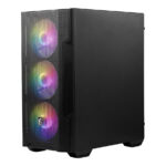 MSI MAG FORGE M100R Temperli Cam 3x120mm 1x120mm ARGB Fan mATX Gaming Bilgisayar - KAR58371 - Görsel 5