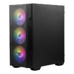 MSI MAG FORGE M100A D60 Akrilik yan panel 3x120mm 1x120mm Auto RGB Fan 600W 80+ - KAR58029 - Görsel 3