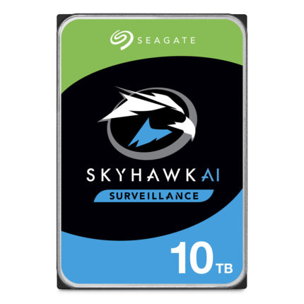 SEAGATE SKYHAWK AI 10 TB 256MB 7200RPM SATA3.0 7/24 Güvenlik HDD - KAR54002