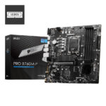 MSI PRO B760M-P SOKET 1700 DDR5 6800(OC) PCI-E ,M.2 USB3.2 HDMI,DP,VGA 1x 1G LAN - KAR58191 - Görsel 2