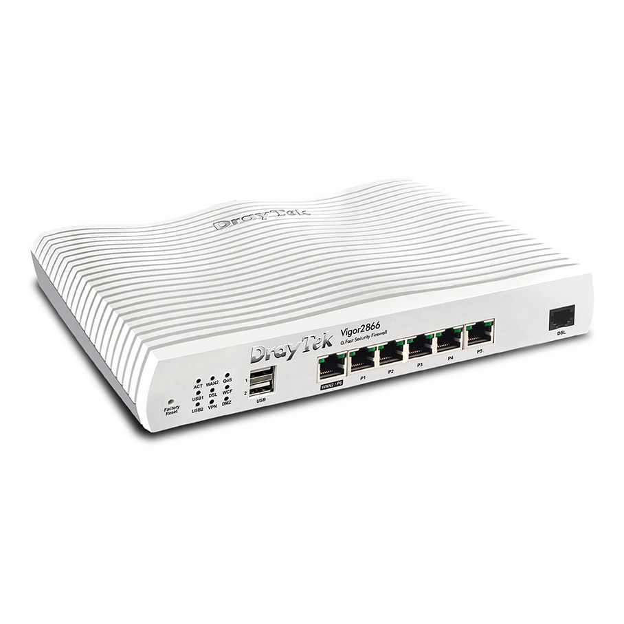 JrhF8lNubN5PCRy4mGR0wLMeaS8RsScMVAcG84nR DRAYTEK Vigor 2866 VDSL2 & ADSL2+ Dual-WAN Security Firewall - KAR58039 - Görsel 1