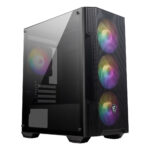 MSI MAG FORGE M100A Akrilik yan panel 3x120mm 1x120mm Auto RGB Fan mATX Gaming B - KAR57395 - Görsel 2