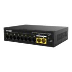 TENDA S110PC 8FE PoE+ Port (80W), 2FE Uplink Desktop Switch - KAR61869 - Görsel 2