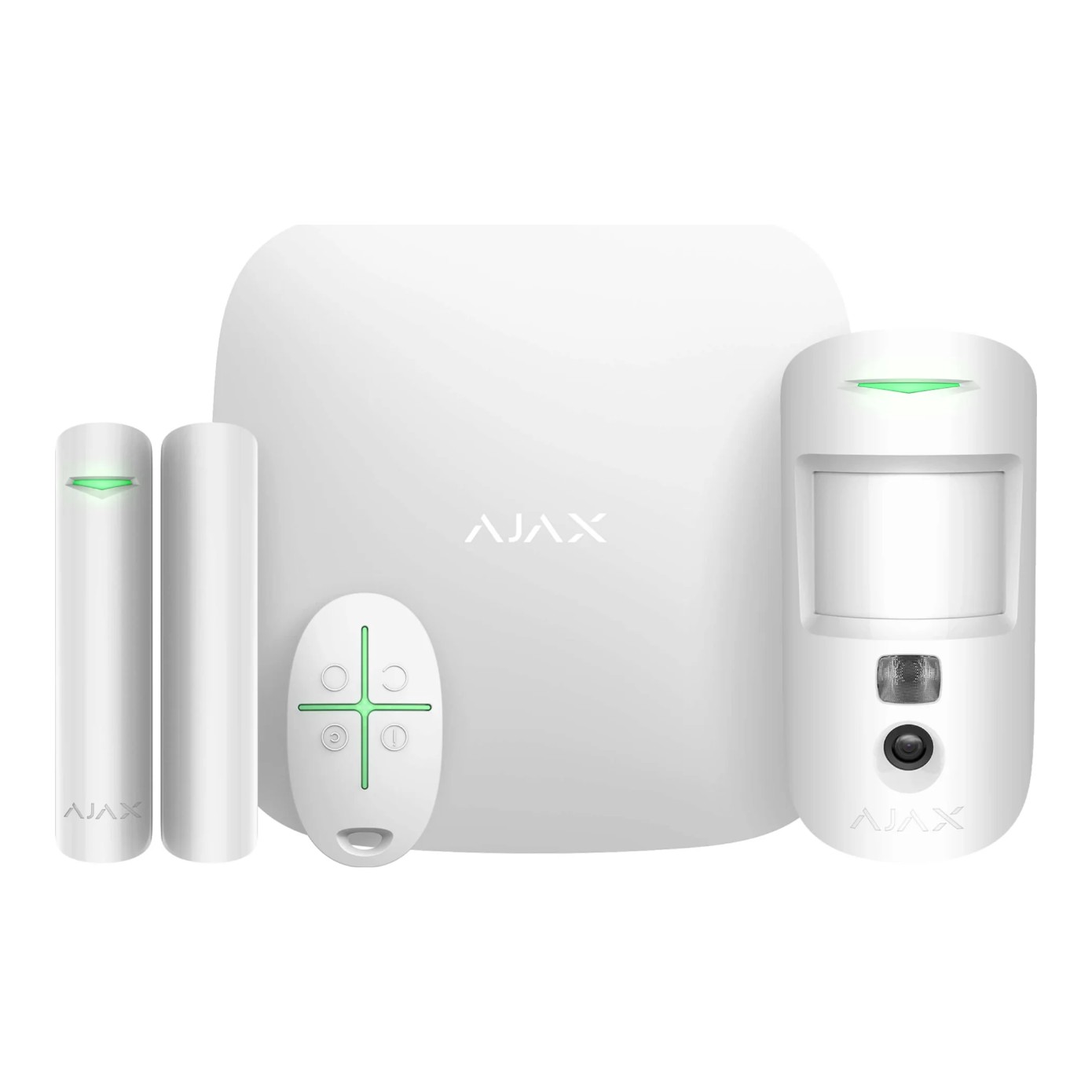 cSkAGiX8lhSQKtfqYsbzpzukTBctySIy6Ykfq4a0 AJAX StarterKit Cam Plus Alarm Seti - Beyaz - KAR61676 - Görsel 1