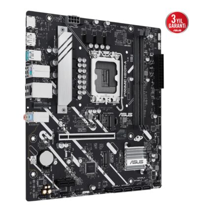 ASUS PRIME H810M-A-CSM LGA1851 DDR5 6400 Çift M2 USB3.2 AURA RGB mATX - KAR61889