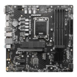 MSI PRO B760M-P SOKET 1700 DDR5 6800(OC) PCI-E ,M.2 USB3.2 HDMI,DP,VGA 1x 1G LAN - KAR58191 - Görsel 3