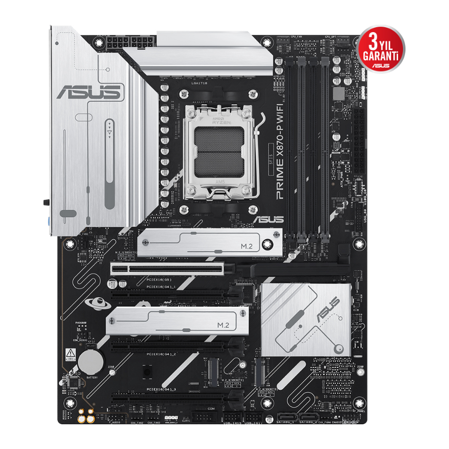 t8JPIL5VTPBsm8Tnp5OpUbcd5bfIN3MBkplTBeyC ASUS PRIME X870-P WIFI AMD X870 AM5 DDR5 8000 HDMI 2xUSB4 4x M2 USB3.2 WiFi 7 + - KAR60661 - Görsel 1