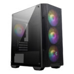 MSI MAG FORGE M100A D60 Akrilik yan panel 3x120mm 1x120mm Auto RGB Fan 600W 80+ - KAR58029 - Görsel 2