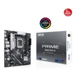 ASUS PRIME B860M-K Intel B860 LGA1851 DDR5 8800 Çift M2 AURA RGB 2.5Gbit LAN mAT - KAR61670 - Görsel 2