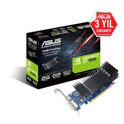 2 GB ASUS GT1030-SL-2G-BRK GDDR5 64Bit DVI/HDMI PCi Ex 3.0 16x - KAR41680