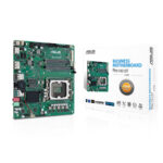 ASUS PRO H610T-CSM LGA1700 DDR5 5600 DP HDMI LVDS M2 USB3.2 Thin Mini ITX 7/24 - KAR62741