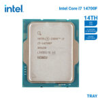 INTEL Raptor Lake i7-14700F Tray VGAsız, Fansız 20C 2,1/5.4Ghz 33M LGA1700 - KAR61149