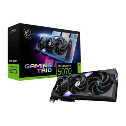 12 GB MSI RTX 5070 GAMING TRIO OC RTX5070 GDRR7 192B DX12 PCIE 5.0 X16(3XDP 1XHD - KAR62549