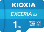 KIOXIA 1TB EXCERIA G2 MICRO SDXC U1 V30 4K 100/50 - KAR62659