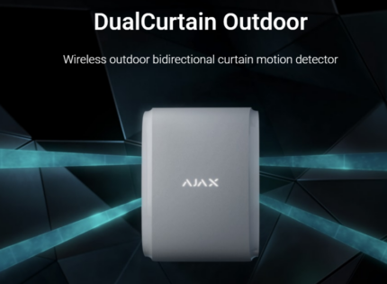 AJAX DualCurtain Outdoor Kablosuz - Beyaz - KAR55860