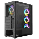 FRISBY FC-9385G 550W 4X RGB MESH GAMING KASA - KAR62721 - Görsel 2