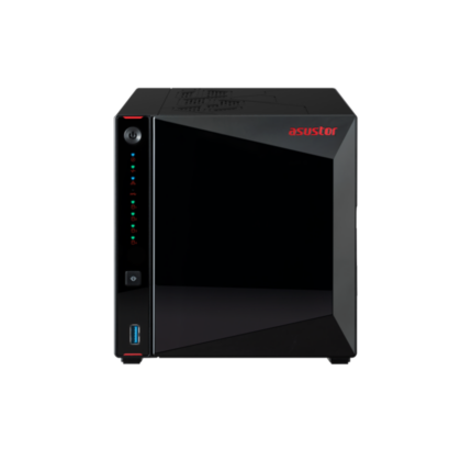ASUSTOR AS5404T Intel N5105, 4 Yuvalı, 4GB DDR4(8GB Ram Desteği), M.2 x4, 2.5GbE - KAR64622