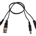 MERVESAN KABLOLU BNC KONNEKTÖR + POWER JAK FİŞ 2.1 MM 2li (MRW-BNC/DC ARA) - KAR63119