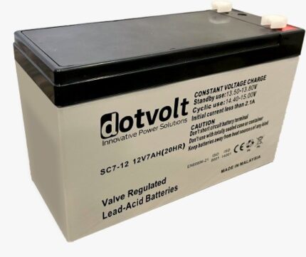 DOTVOLT SC 7  
7AH 12V Kuru Tip UPS+Güvenlik Aküsü - KAR64256