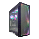 QUADRO QT100 TITAN Gaming Kasa Pencereli 3D 4xRGB FAN - KAR64348 - Görsel 2