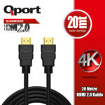 QPORT 20M HDMI 2.0 VERSİYON 4K 60HZ KABLO (Q-HDMI202) - KAR62160