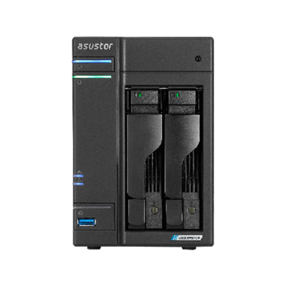 ASUSTOR AS6702T Intel N5105, 2 Yuvalı, 4GB DDR4(16GB Ram Desteği), M.2 x4, 2.5Gb - KAR64621