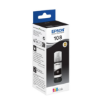 EPSON C13T09C14A (108) EcoTank Siyah Şişe Mürekkep - KAR62940 - Görsel 2
