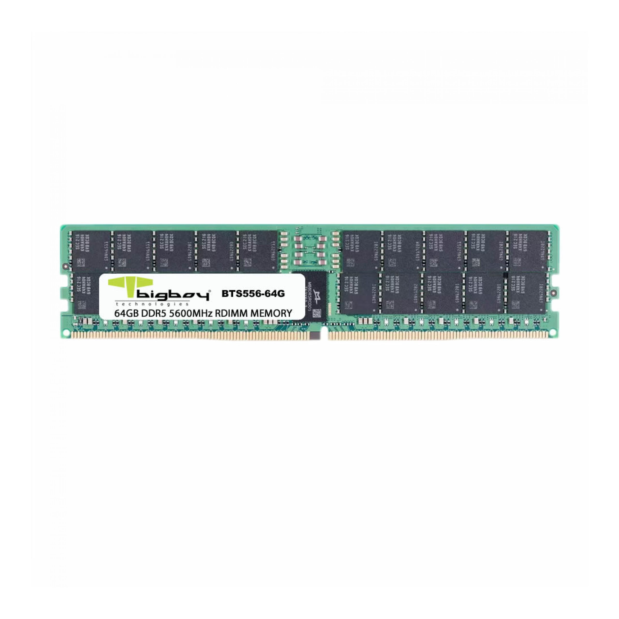 Jl8Ioom3itX0pm7jARroDawARraHeqFEd3HQkIva BIGBOY 64GB DDR5 5600MHz CL46 Registered 2Rx8 Sunucu Rami - KAR63091 - Görsel 1