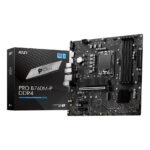 MSI PRO B760M-P DDR4 SOKET 1700 DDR4 4800(OC) PCI-E ,M.2 USB3.2 HDMI,DP,VGA 1x 1 - KAR57592 - Görsel 2