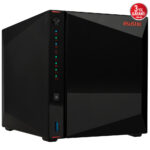 ASUSTOR AS5404T Intel N5105, 4 Yuvalı, 4GB DDR4(8GB Ram Desteği), M.2 x4, 2.5GbE - KAR64622 - Görsel 4