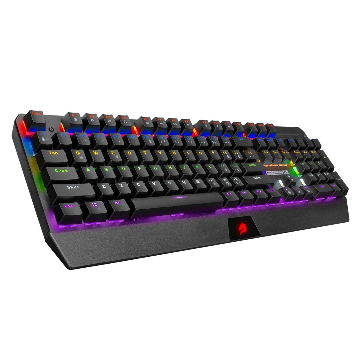 Y21BDCr8LQz9iWALxj77fzl04ICqVssh1hiCf7cm GameBooster G5R Defender Red Switch Rainbow Aydınlatmalı Mekanik Türkçe Klavye - KAR64389 - Görsel 1