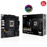 ASUS TUF GAMING B650M-E AM5 DDR5 6400 2xDP HDMI Çift M2 USB3.2 AURA RGB mATX - KAR63104 - Görsel 4