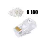 MOLIX RJ45 Cat6 UTP RJ-45 100 Lü Pkt Konnektör - KAR63444