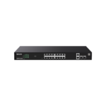 TENDA TEG2220P-16-250W 16GE PoE Port (250W), 2x Uplink, 2xSFP Cloud Yönetilebili - KAR63240