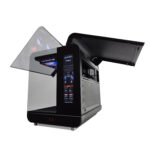 QUADRO QX100 EAGLE Gaming Kasa Pencereli Led Ekran Siyah 9xRGB FAN - KAR64346 - Görsel 3