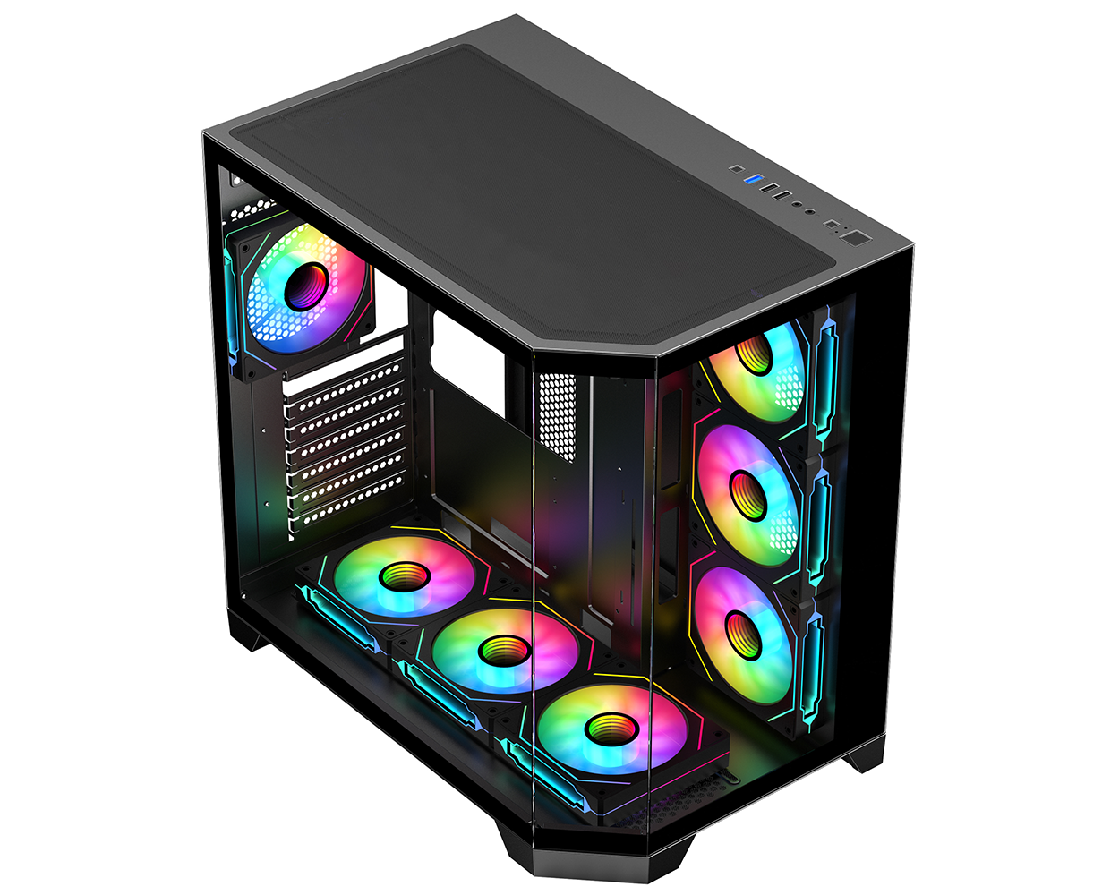 tzx9mUQi70VxUOQAJJVZ2RyoHl35jrYVR1NcvMHZ FRISBY FC-9550G 850W 80+(BRONZE) ARGB 7X FAN GAMING KASA - KAR63467 - Görsel 1
