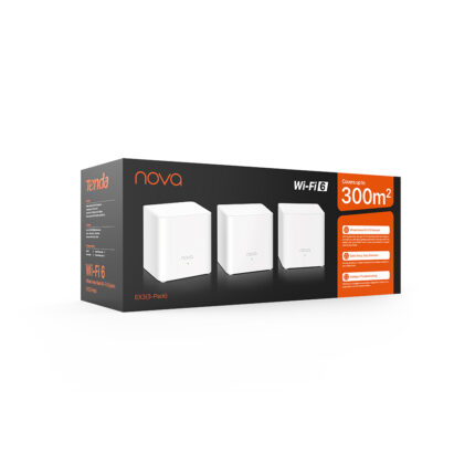 TENDA MX3-3-PACK AX1500 Dualband Mesh Router - KAR63643